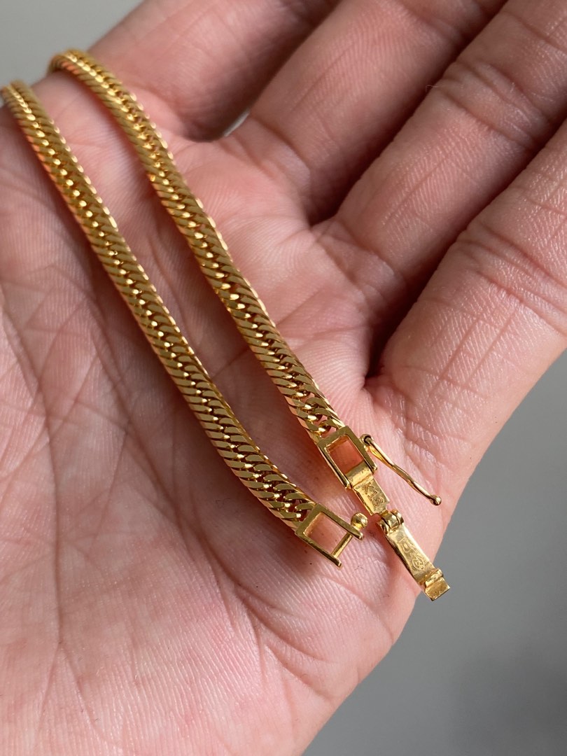 K18 Japan Gold Bracelet, Women's Fashion, Jewelry & Organizers