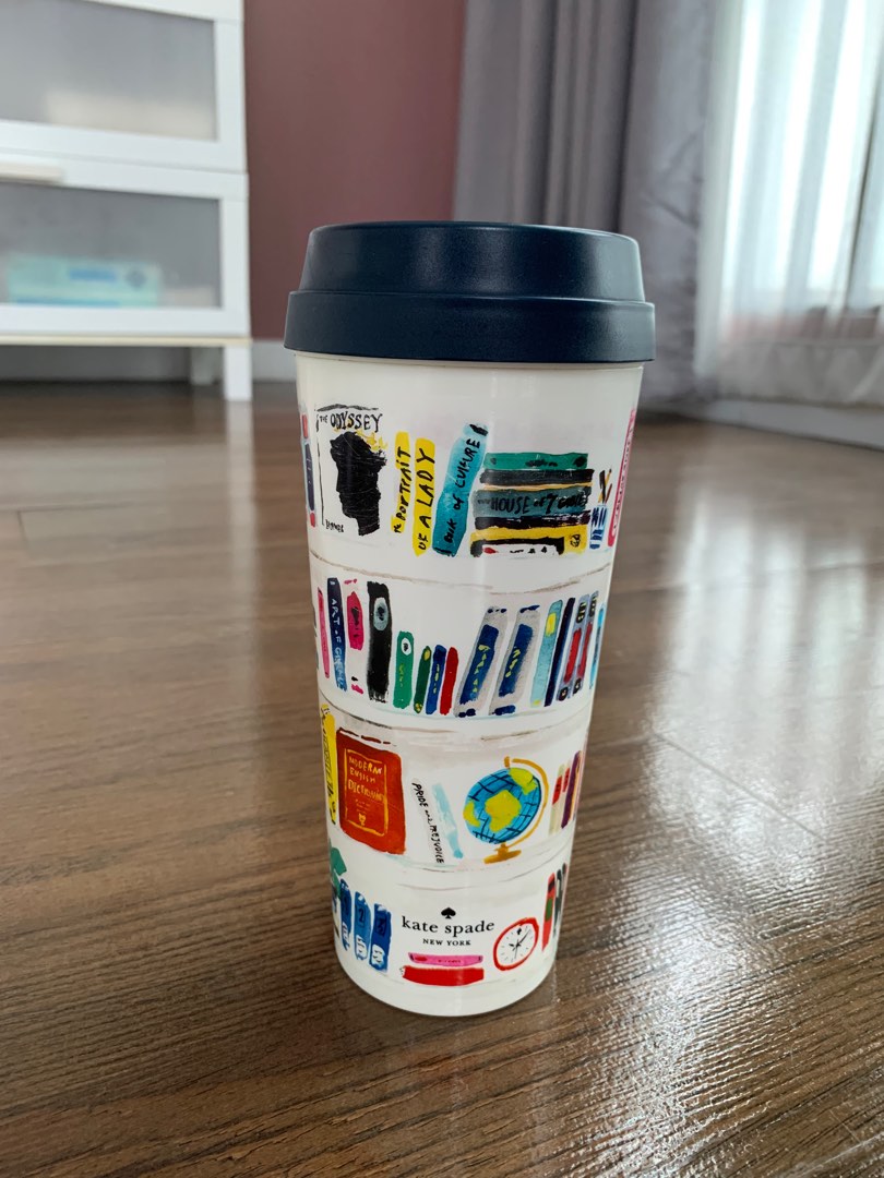 Kate Spade Like a Book Thermal Mug