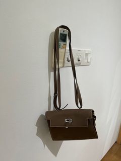 Hermès Kelly Pochette Mini Crocodile Miel Bag