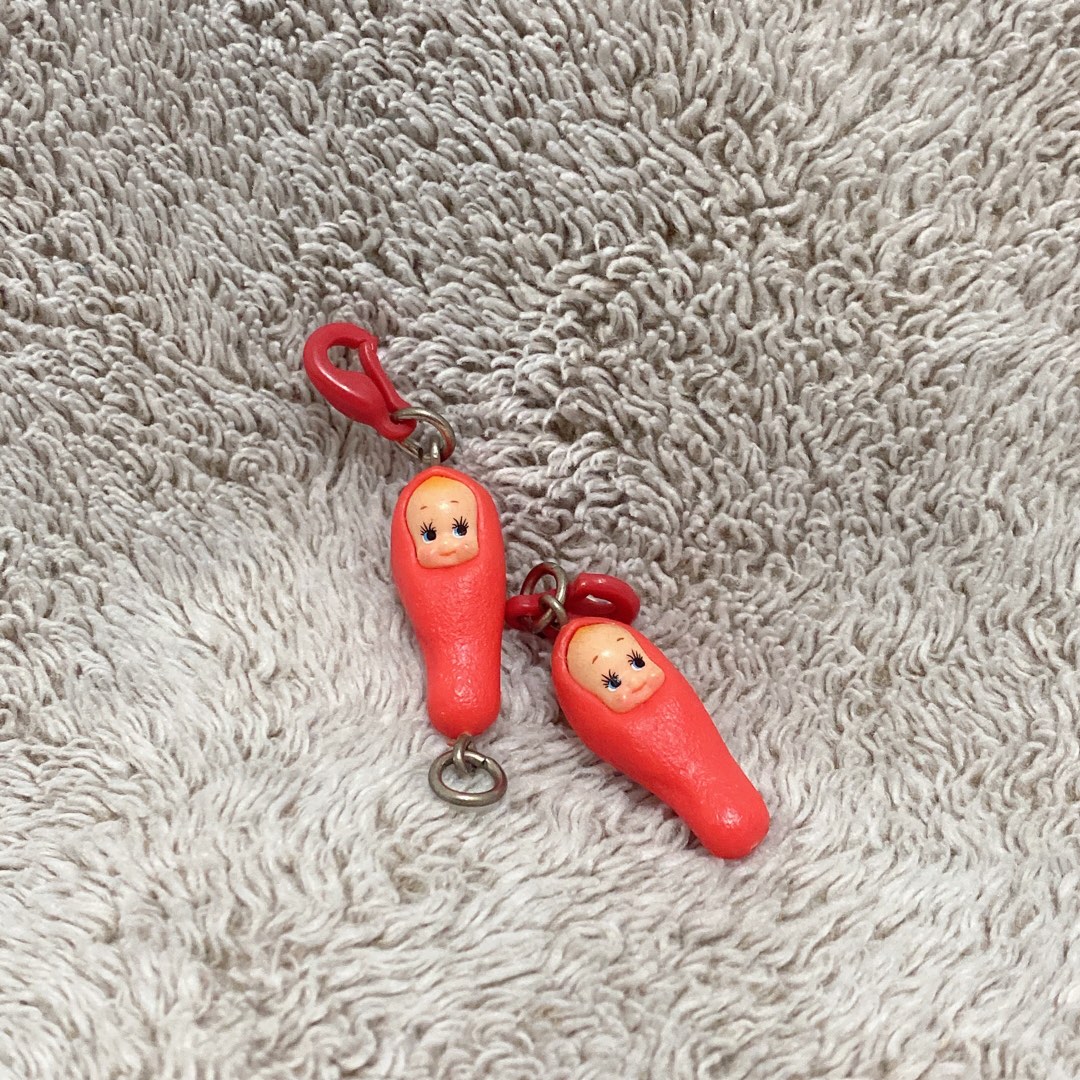 Kewpie Charms keychain, Hobbies & Toys, Toys & Games on Carousell