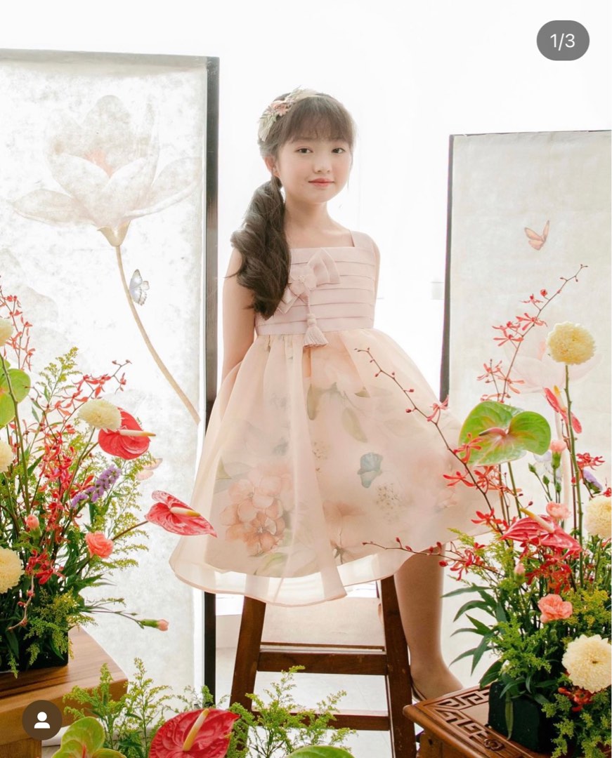 Kids luxury dress top