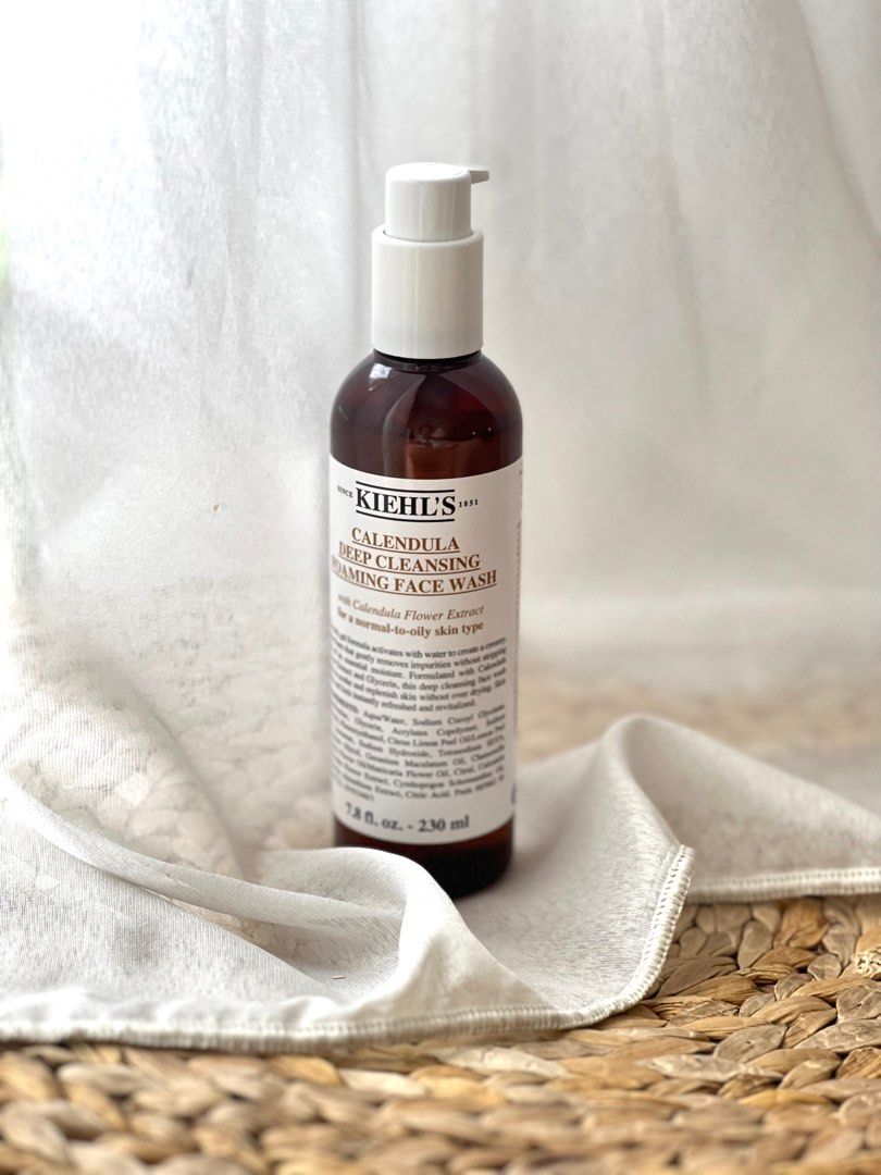 Calendula deep cleansing shop foaming face wash
