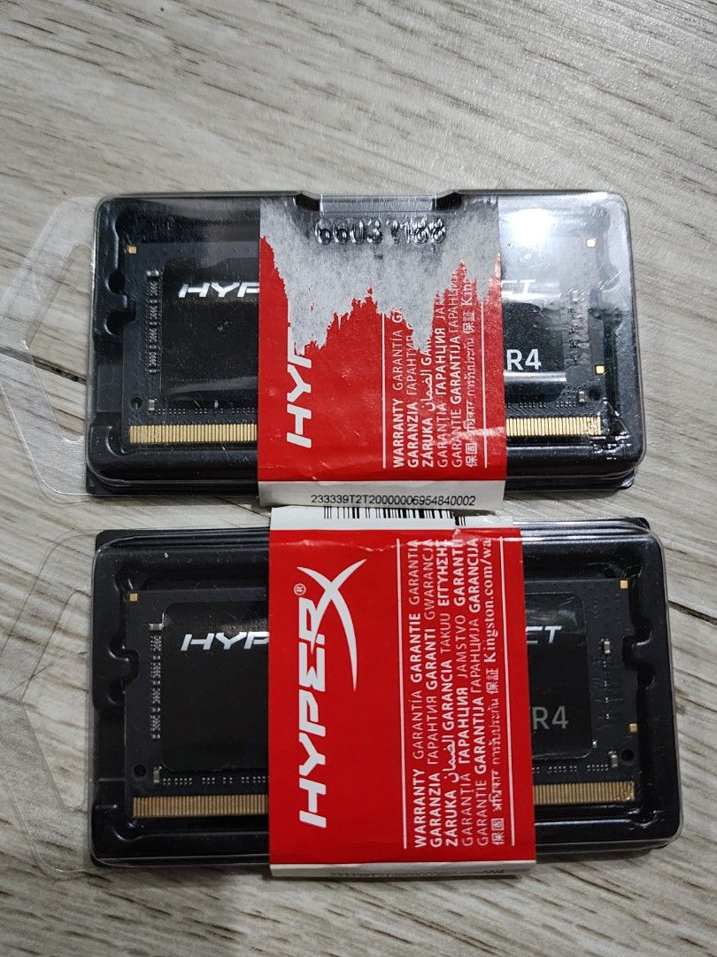 Hyperx impact ddr4 2400mhz 16gb 2025 sodimm