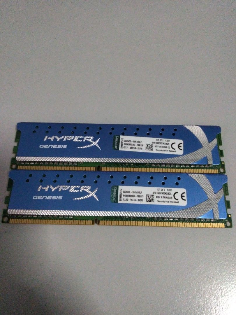 Kingston Hyperx 1600mhz Ddr3 Ram 8gb 2x4gb Kingston HyperX Performance RAM DDR3 1600Mhz 8GB (2X4GB), Computers