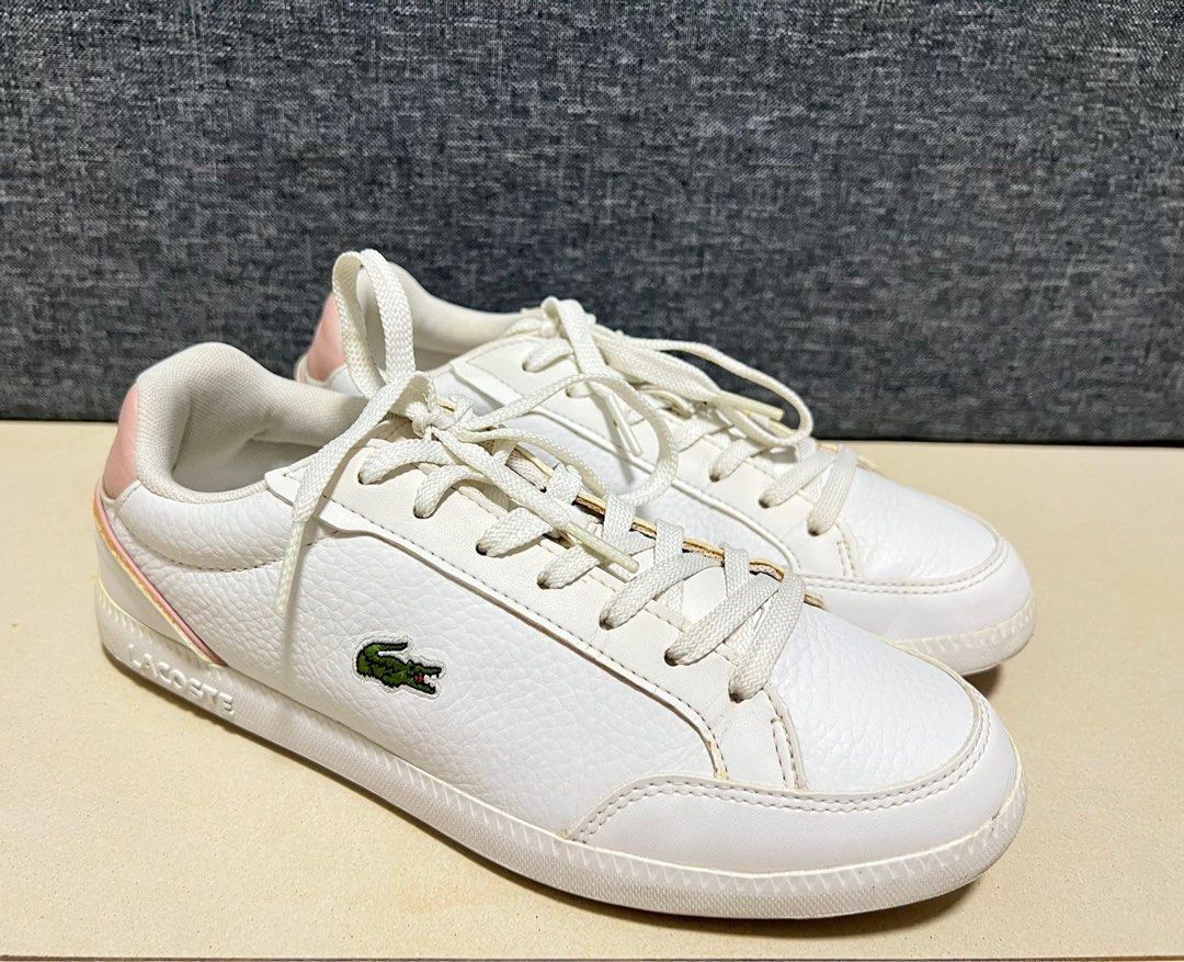 White sneakers for women lacoste sale