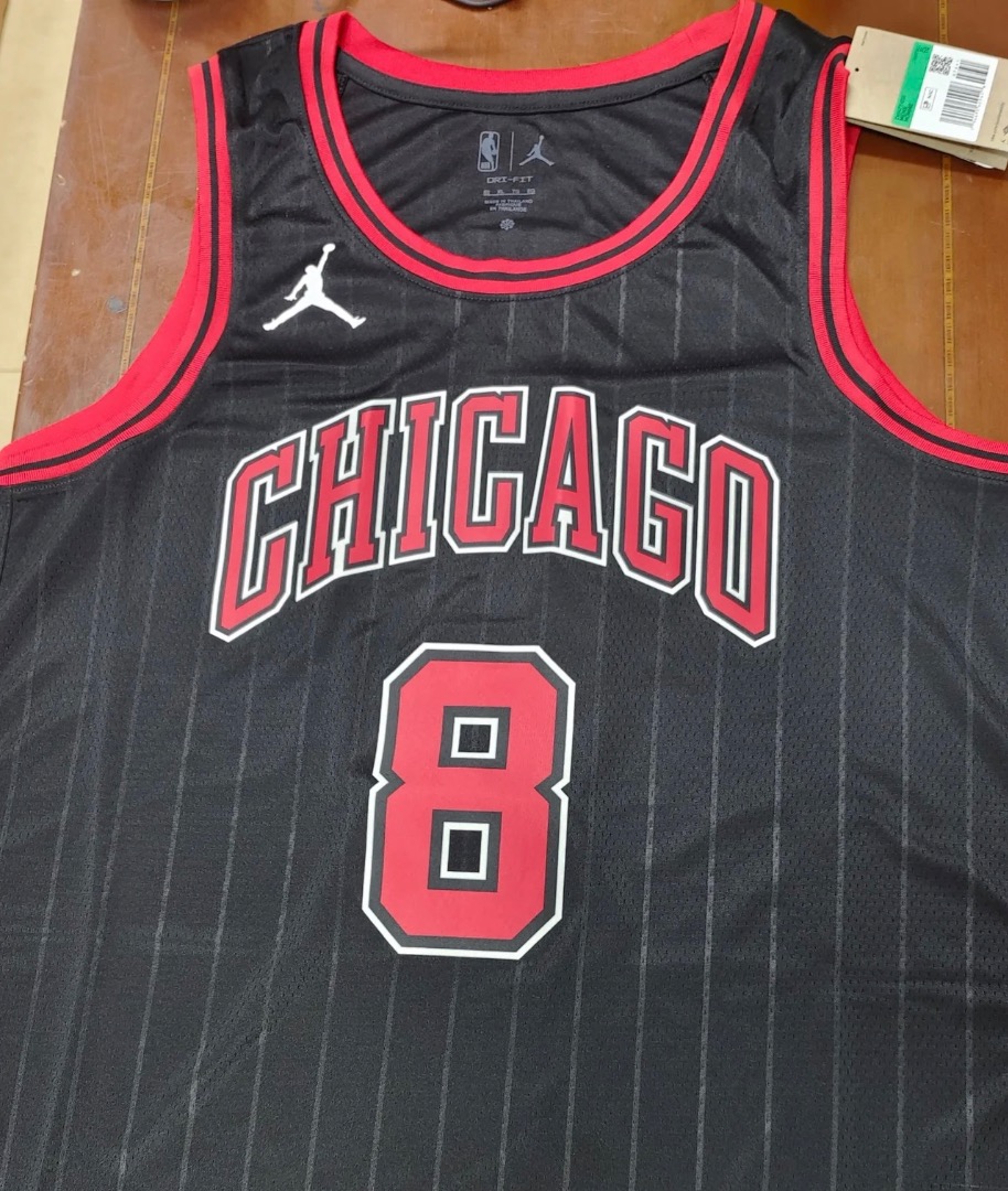 Lavine Chicago Bulls size L NEW nba jersey Jordan curry kobe