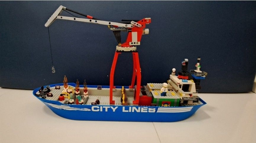 City lines lego cargo ship deals