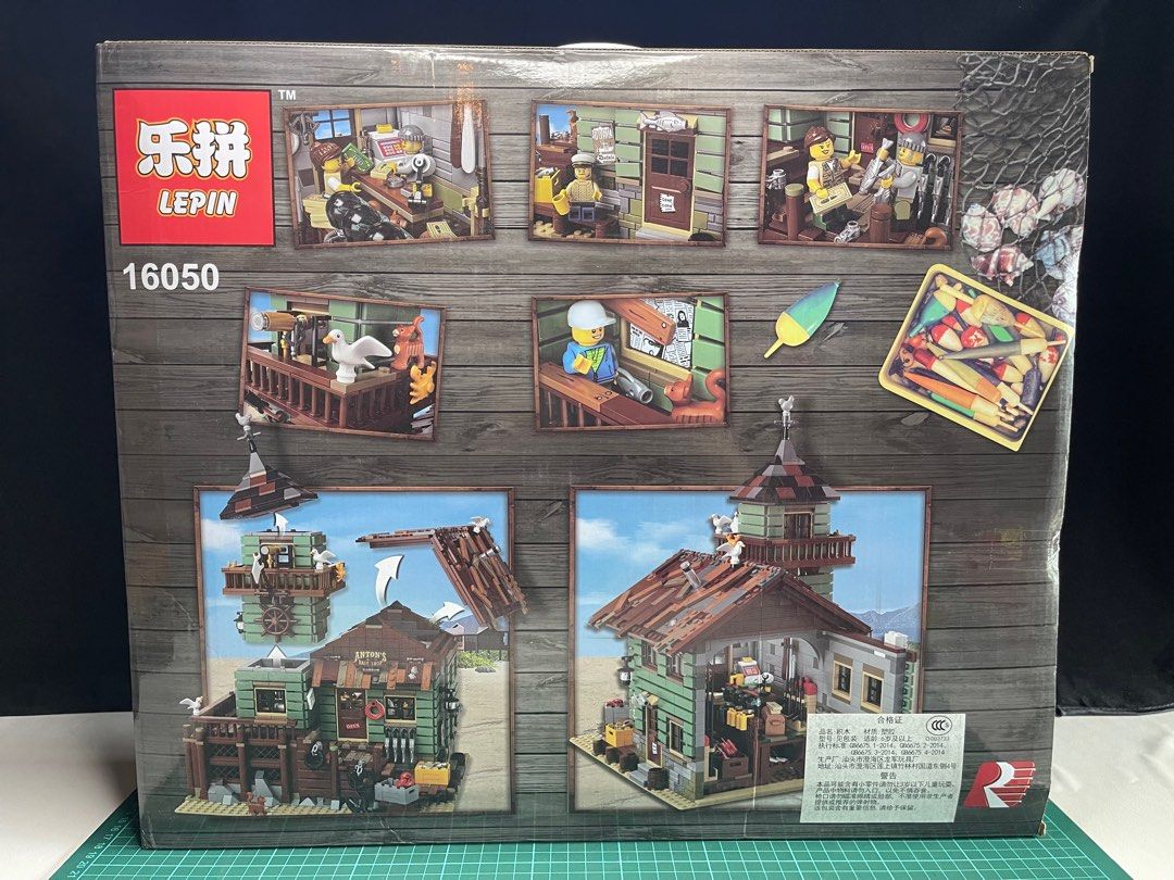 LEPIN 16050 OLD FISHING STORE Copy of LEGO IDEAS 21310 Hobbies