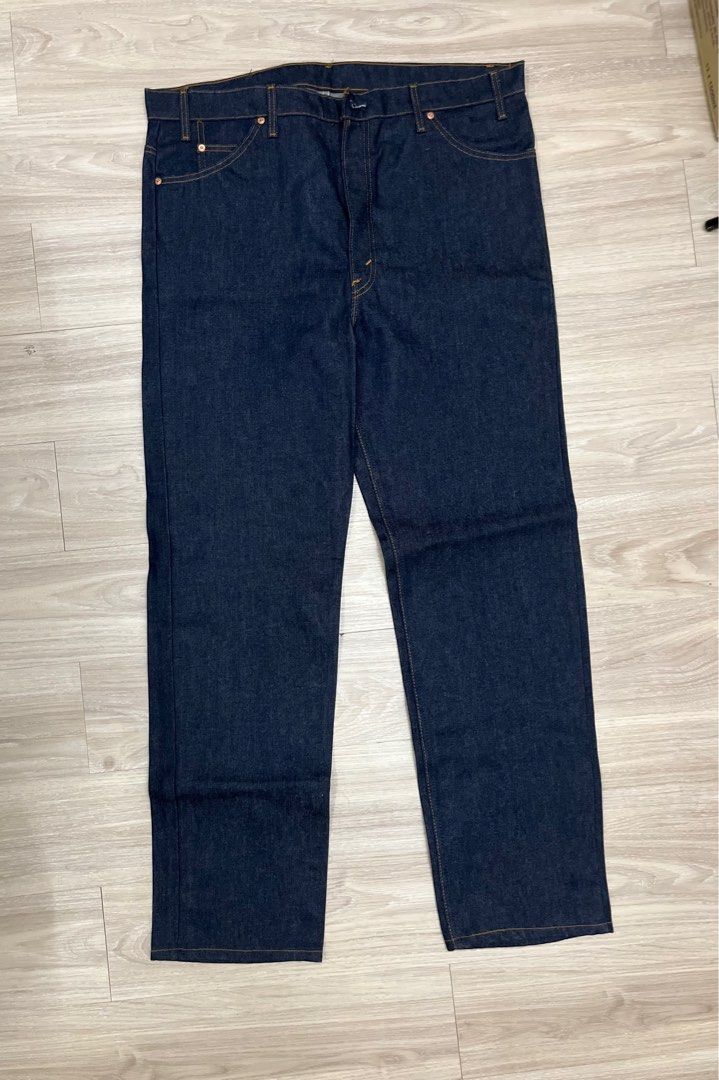 Levi's 505 orange label, Men's Fashion, Bottoms, Jeans on Carousell