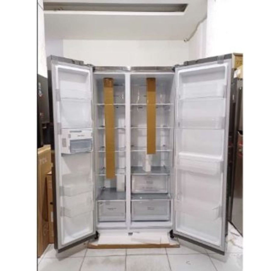 LG GC-B257SQYL Kulkas side by side Smart Inverter 643 L GC B257SQYL ...