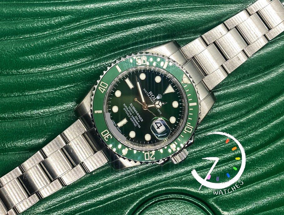 LNIB 2016 Rolex Submariner 116610LV Hulk ', Luxury, Watches on
