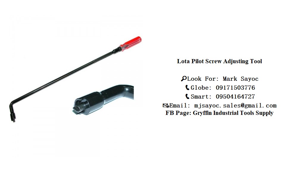 Lota Pilot Screw Adjusting Tool, Commercial & Industrial, Industrial