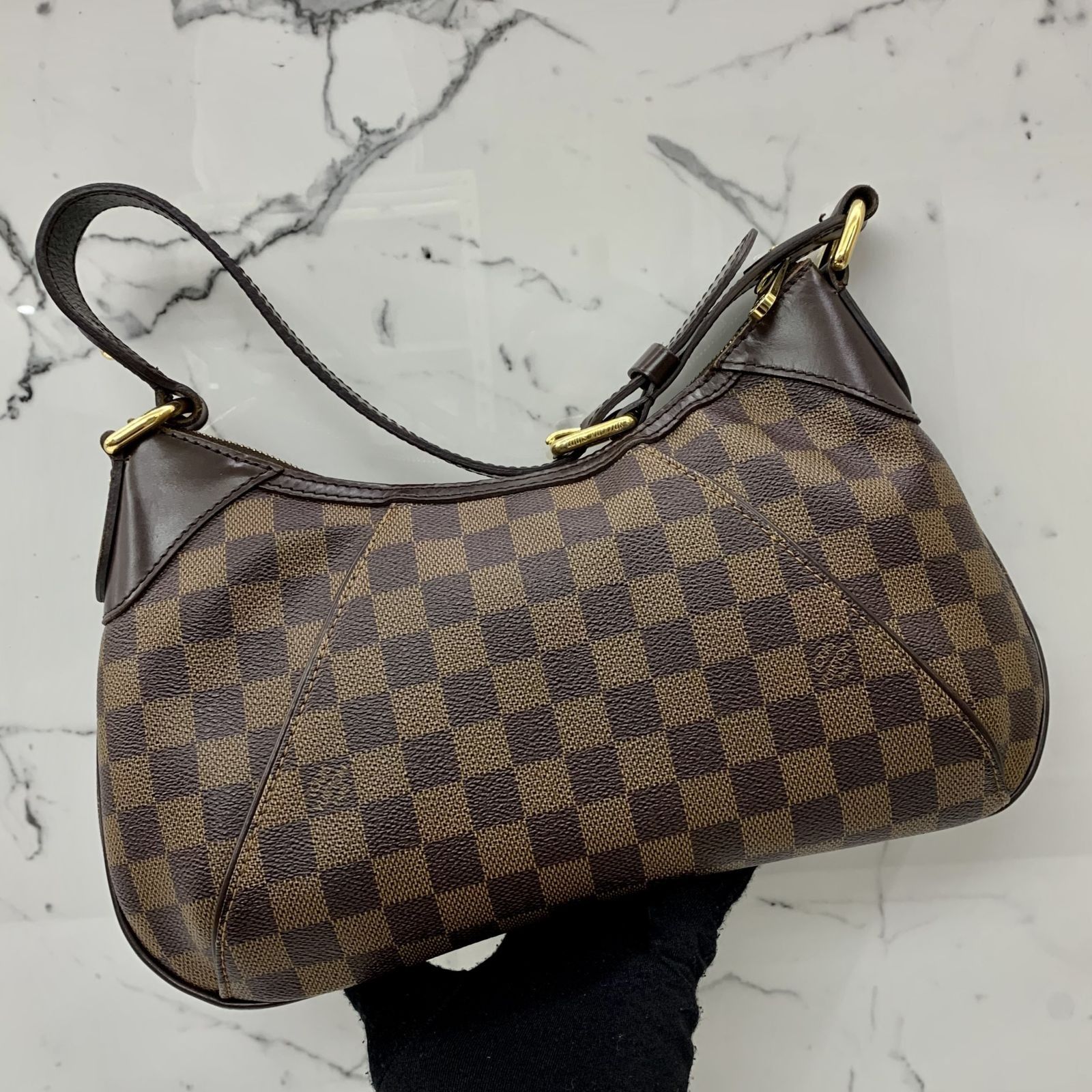 Louis Vuitton Damier Thames PM One Shoulder Bag Handbag N48180