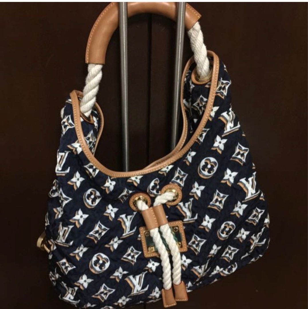 Louis Vuitton Navy Blue Monogram Limited Edition Bulles MM Bag Louis Vuitton
