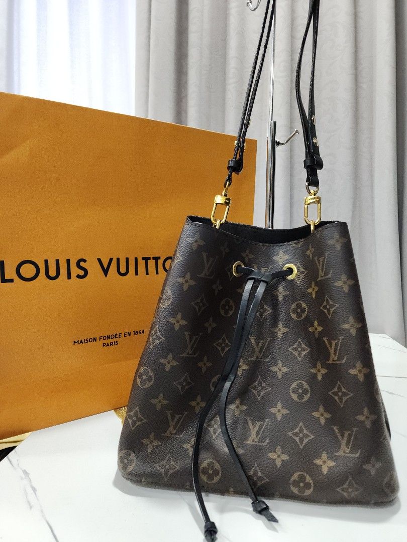 LOUIS VUITTON NANO LOCK ME BUCKET, Luxury, Bags & Wallets on Carousell
