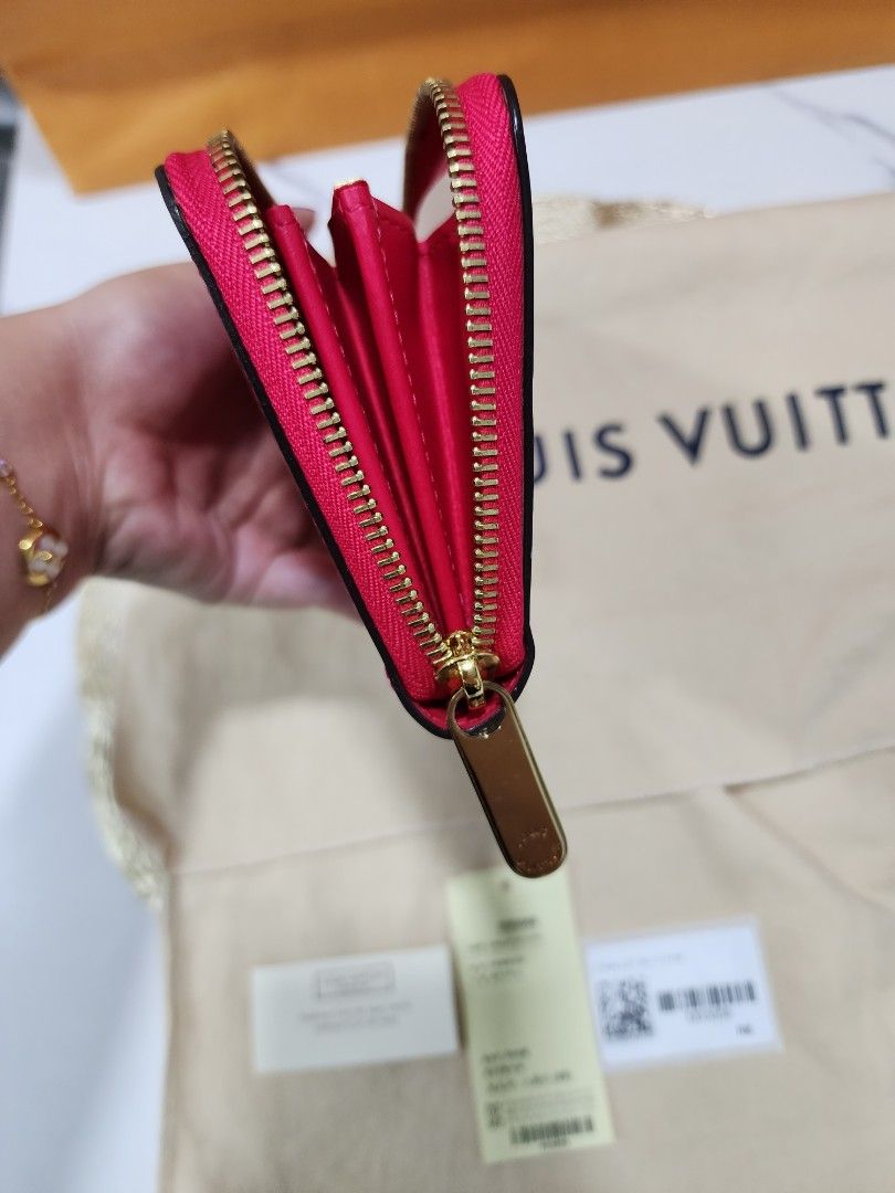 LOUIS VUITTON Hot Pink Monogram Empriente Clemence Long Wallet