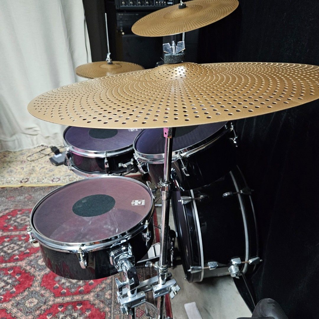 Low volume drum Kit. Not silent mesh head kit., Hobbies & Toys, Music