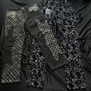 ⚡️[Hight Quality] - Quần Jeans Luon Vuituoi LV TOURIST VS PURIST TUFFETAGE  DENIM PANTS, Quần bò LV
