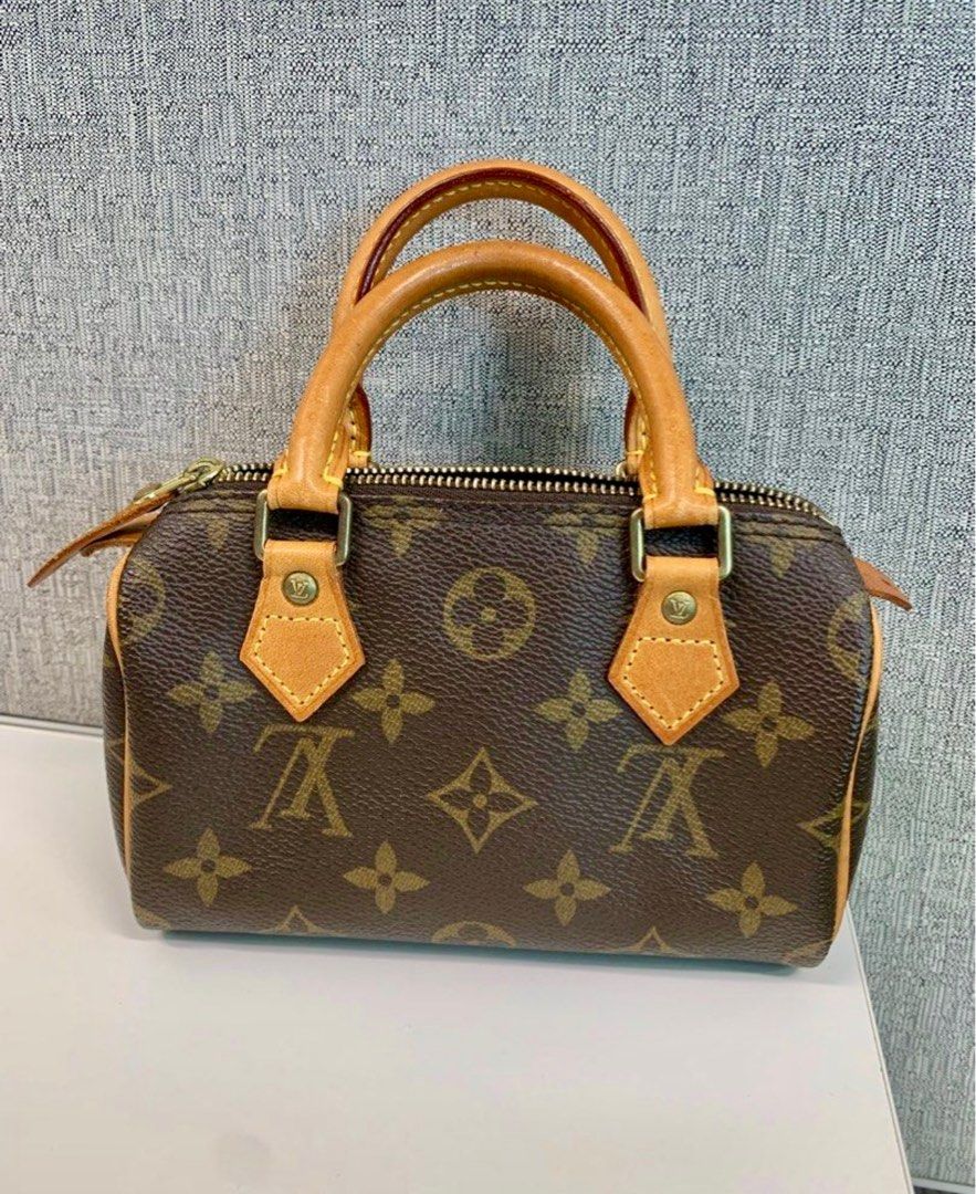 AUTHENTIC LV LOUIS VUITTON Monogram Mini Speedy Nano Crossbody Sling Bag,  Luxury, Bags & Wallets on Carousell