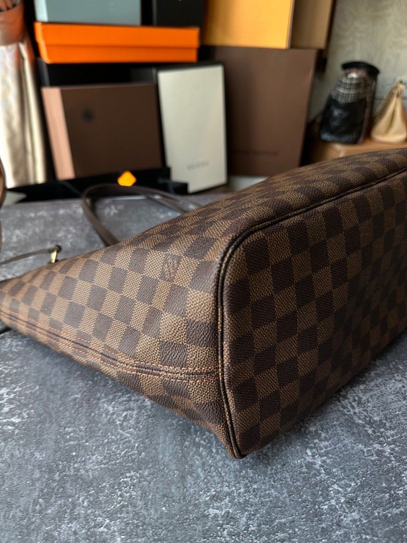 Louis Vuitton Damier Ebene Neverfull MM Unboxing/Review 