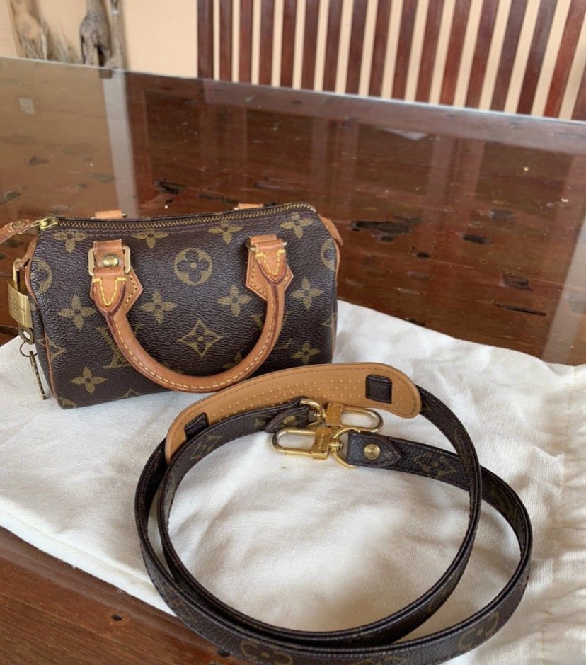 Louis Vuitton Speedy nano, Luxury, Bags & Wallets on Carousell