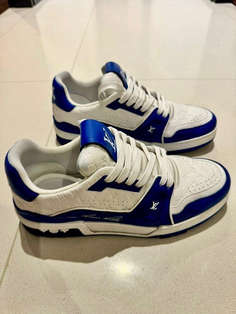 lv trainer 43size, Men's Fashion, Footwear, Sneakers on Carousell