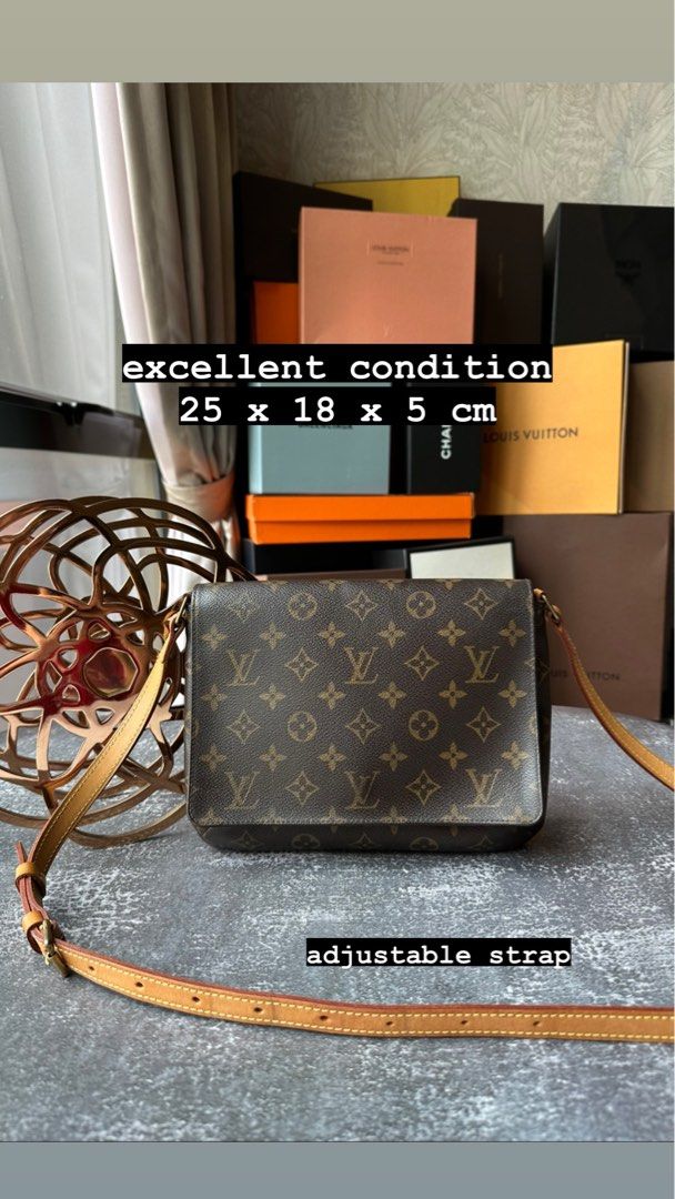 Louis Vuitton Musette Tango, Luxury, Bags & Wallets on Carousell