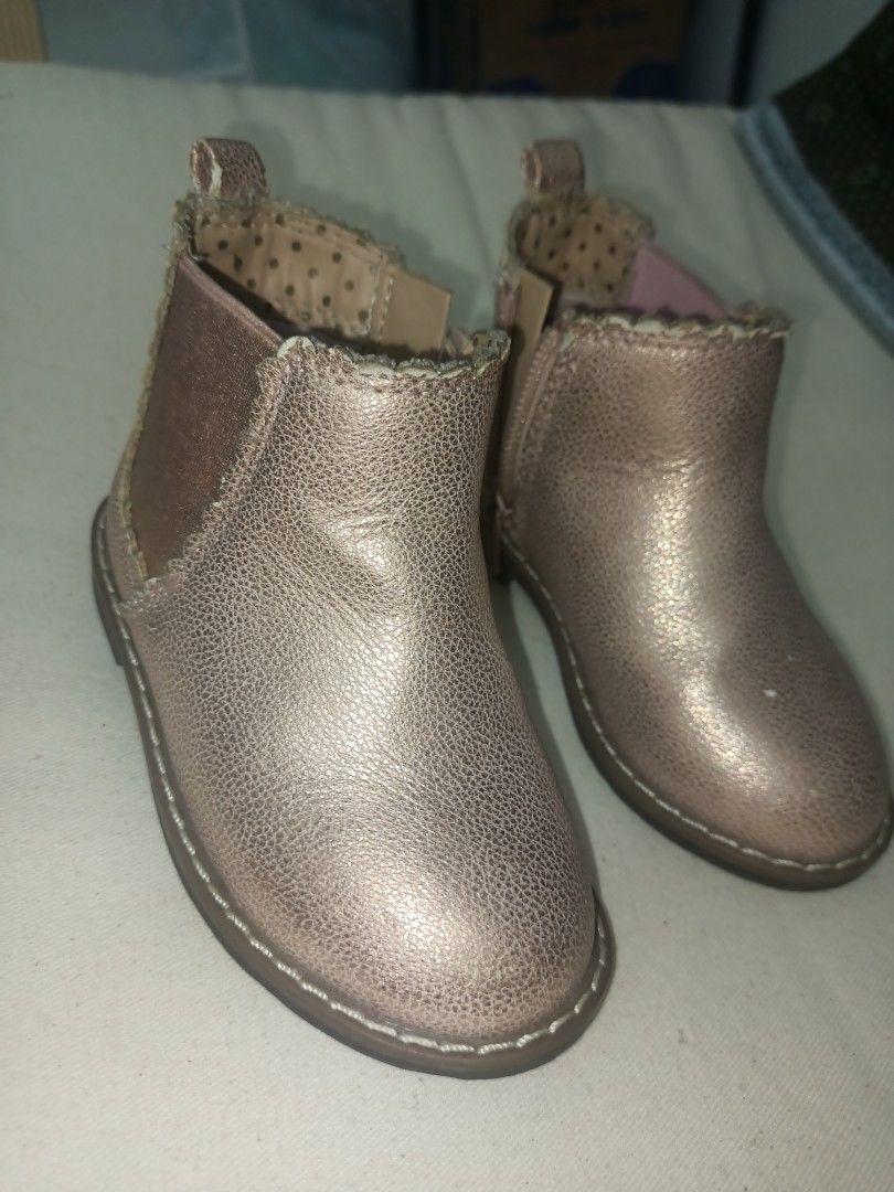 Rose gold on sale girls boots