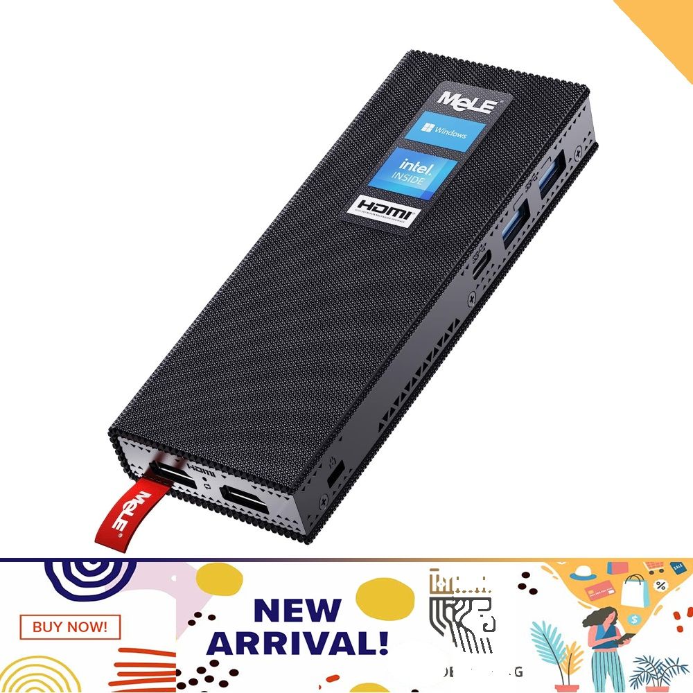 HiMeLE PCG02 Pro ファンレスミニPCスティック Alder Lake N100（最大