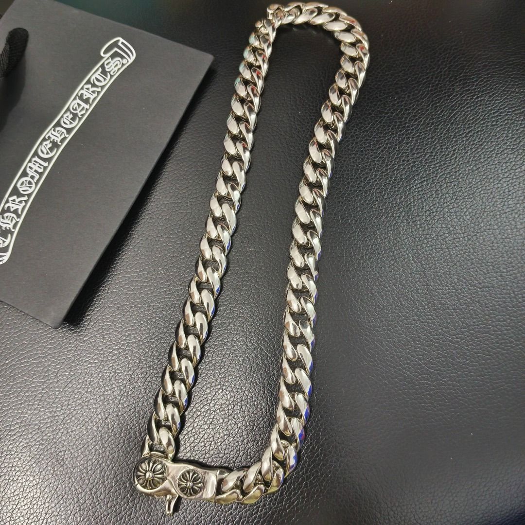 Chrome hearts sale cuban link necklace