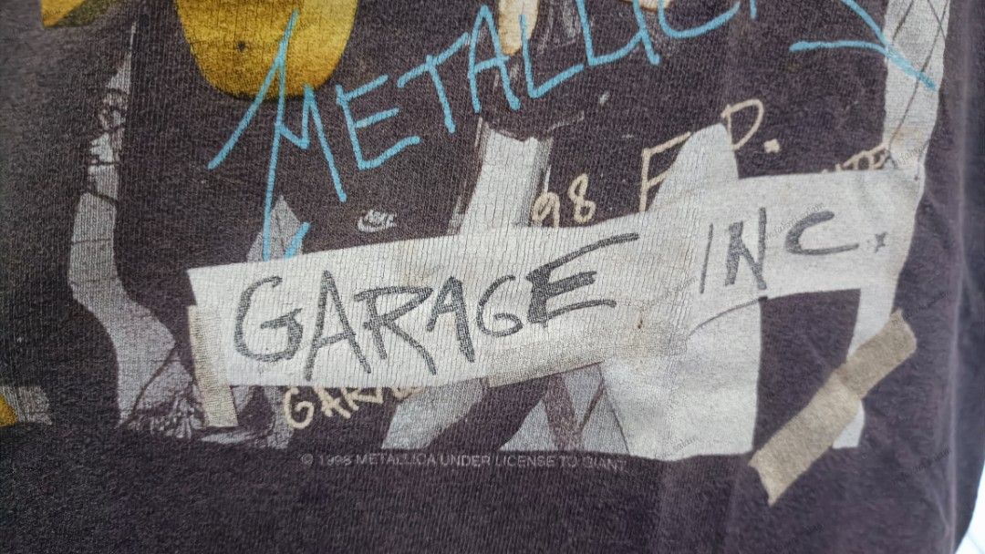 METALLICA GARAGE INC. '98 JERSEY – Temple of Nostalgia