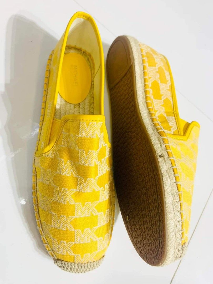 Michael kors yellow espadrilles store