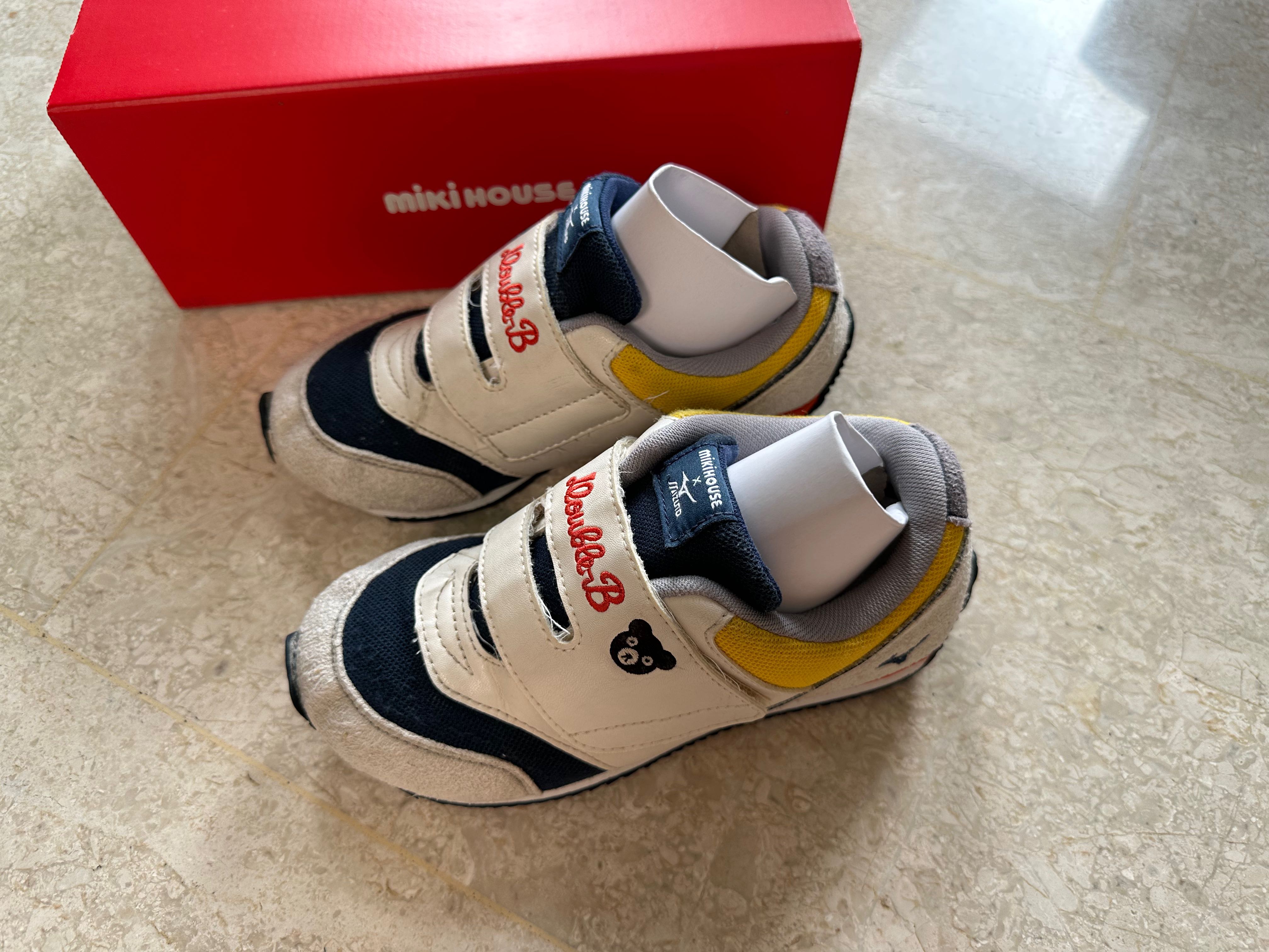 Mikihouse Miki house Double B x Mizuno sports shoes for Kids Boys