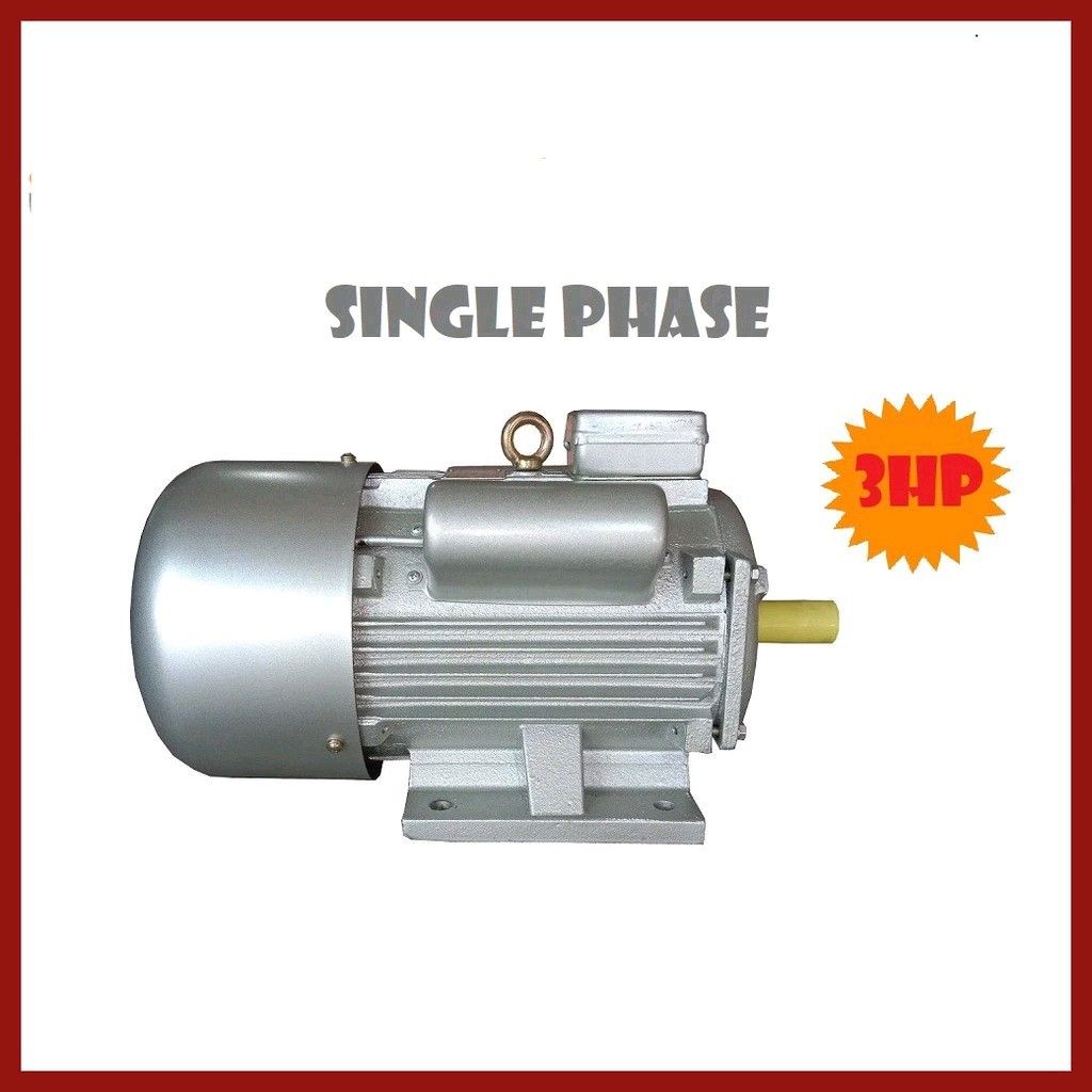 Mindong Electric Motor 3HP Single Phase, Commercial & Industrial