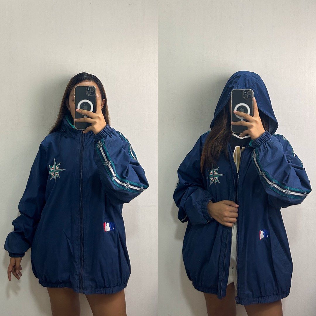 MLB windbreaker, Men's Fashion, Coats, Jackets and Outerwear on Carousell