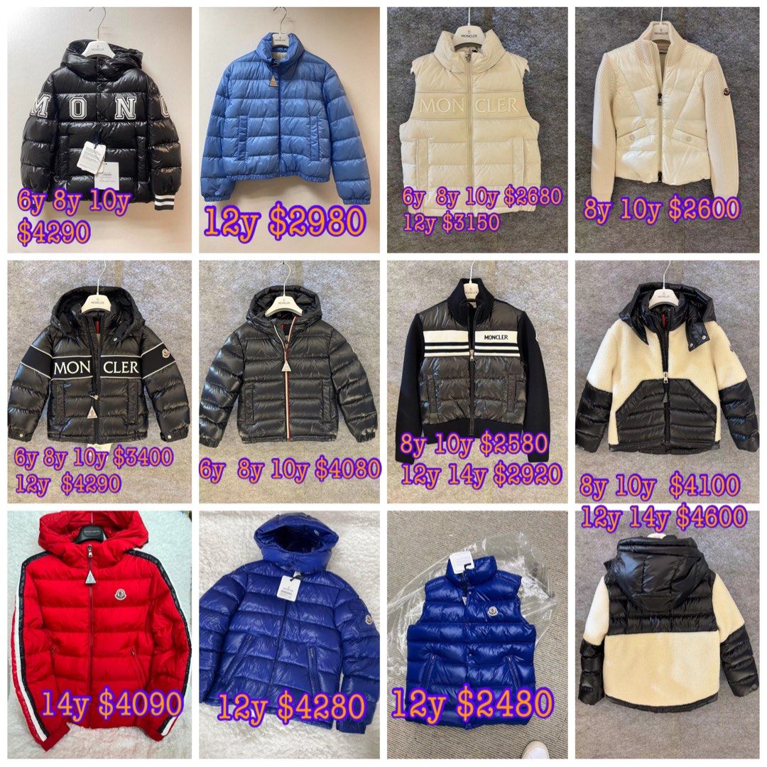 Moncler size 8 top