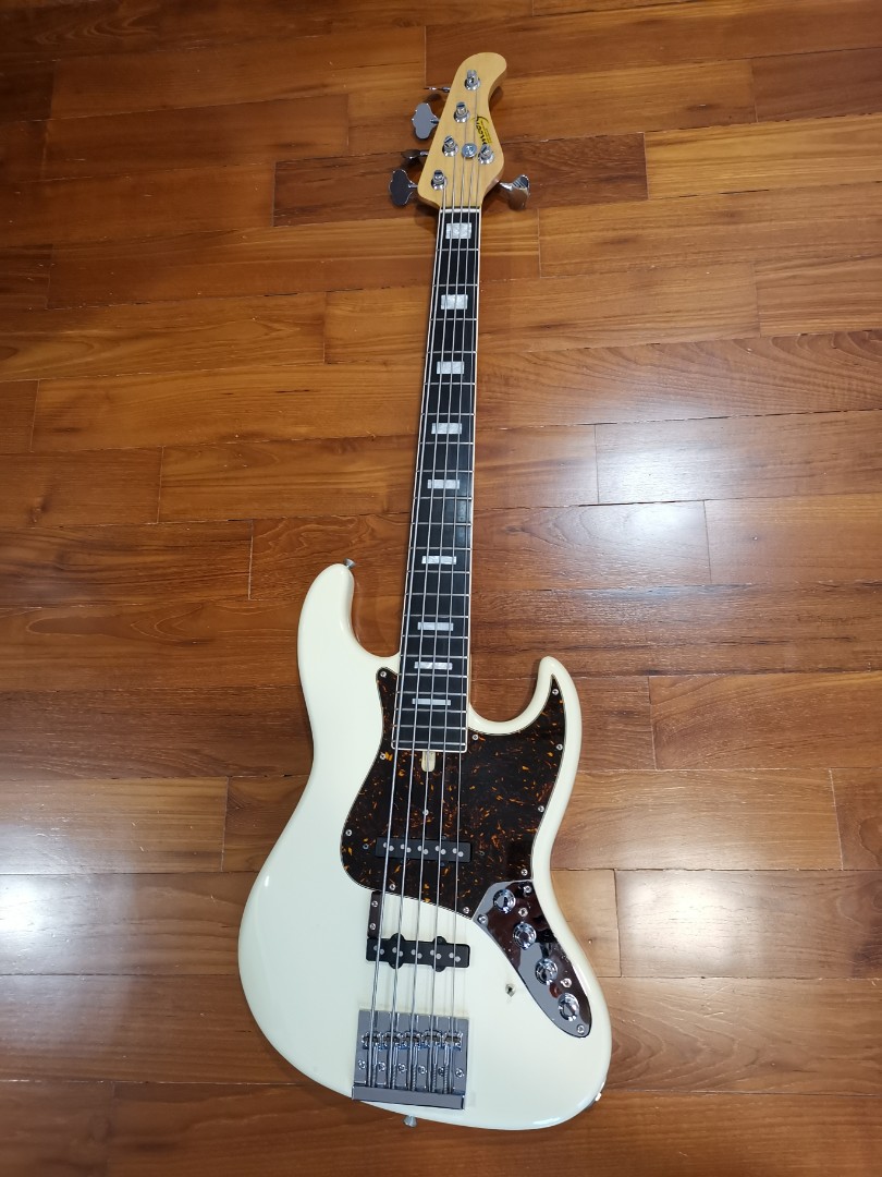 Moon Guitars Mitsuru Sutoh 5-String Jazz Bass with Upgrades