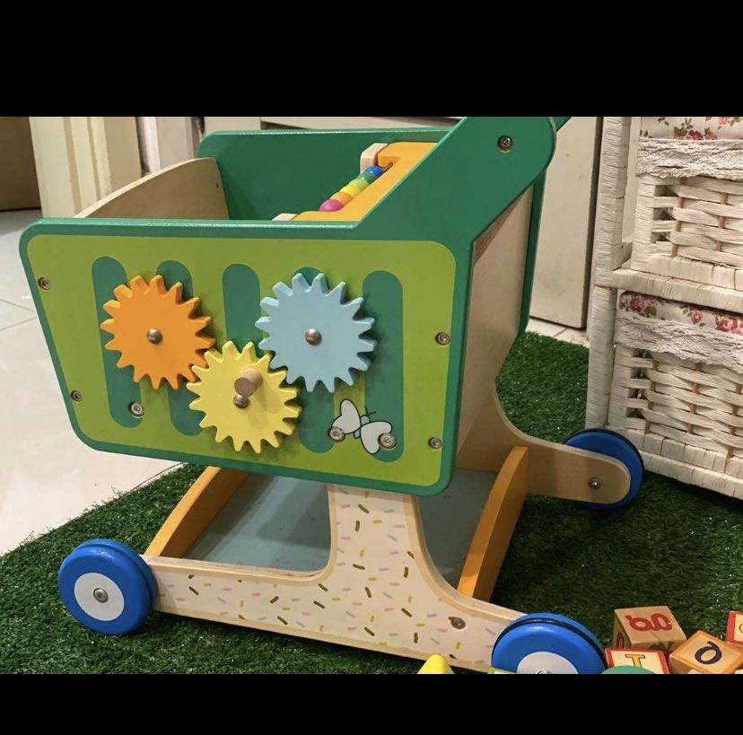 Elc wooden trolley hot sale