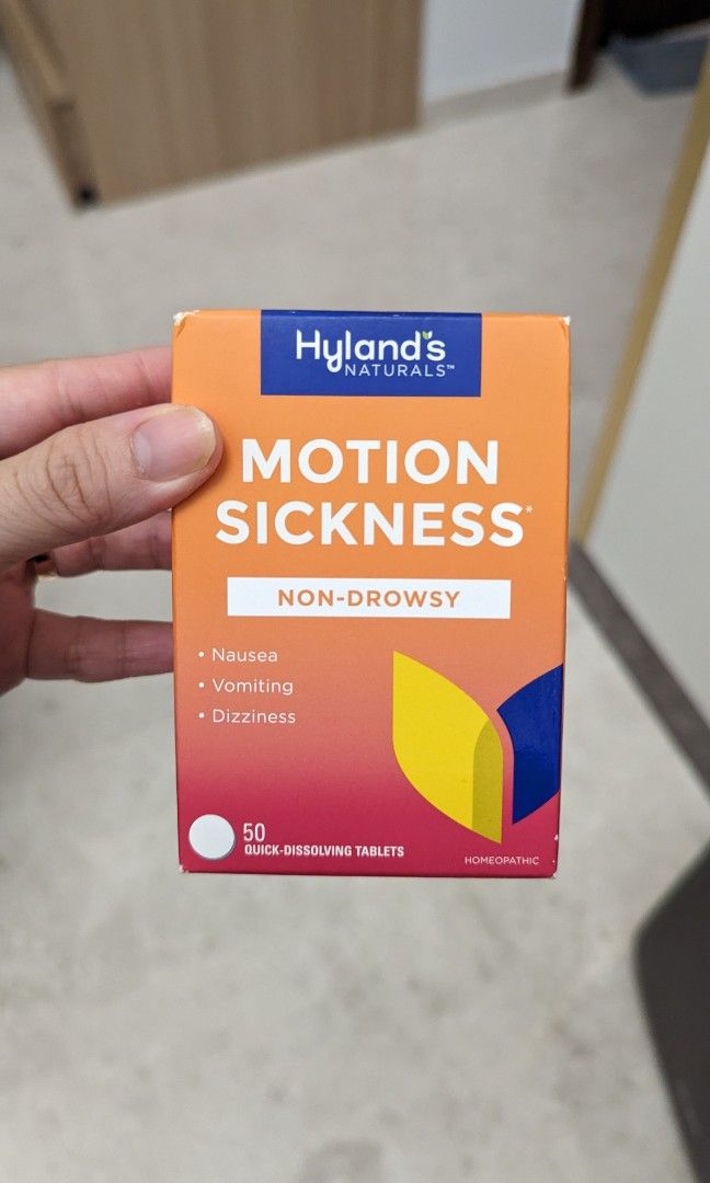 Motion sickness pills (dissolve under tongue), Health & Nutrition, Health Supplements, Vitamins
