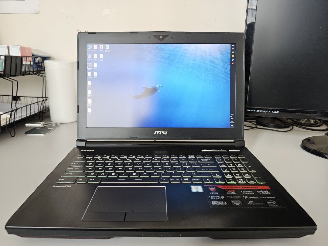 MSI GT62VR 6RD i7 6700HQ GTX 1060 6GB 32GB RAM 1TB HDD 256 SSD