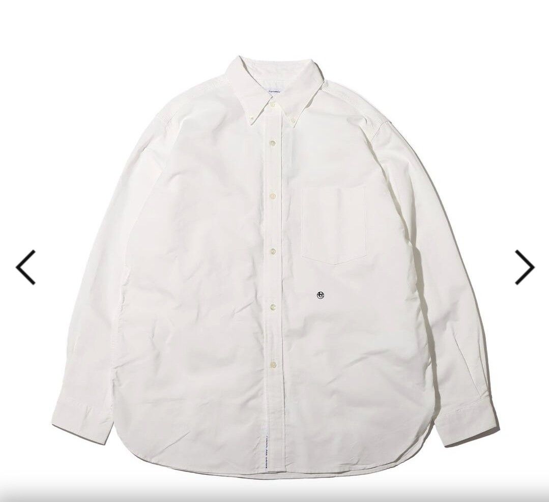 Nanamica Button Down Wind Shirt, 男裝, 上身及套裝, T-shirt、恤衫