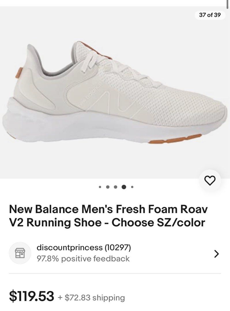 New Balance Fresh Foam Roav V2 Men s Fashion Footwear Sneakers