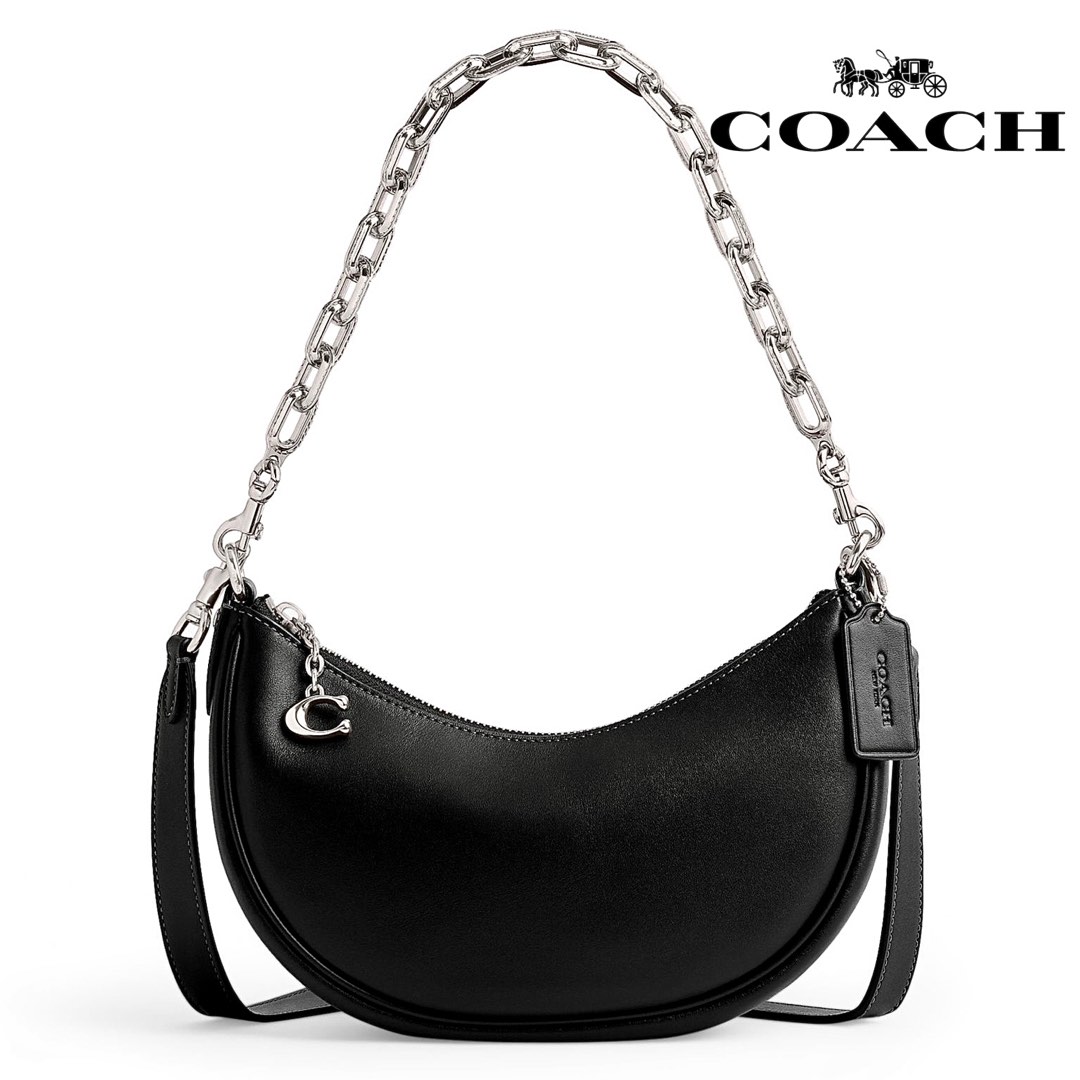 Black small coach purse clearance