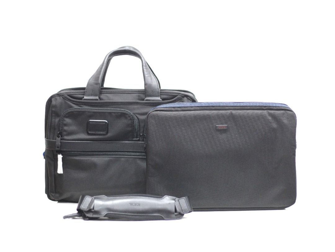 Tumi alpha 2 expandable organizer laptop deals leather brief