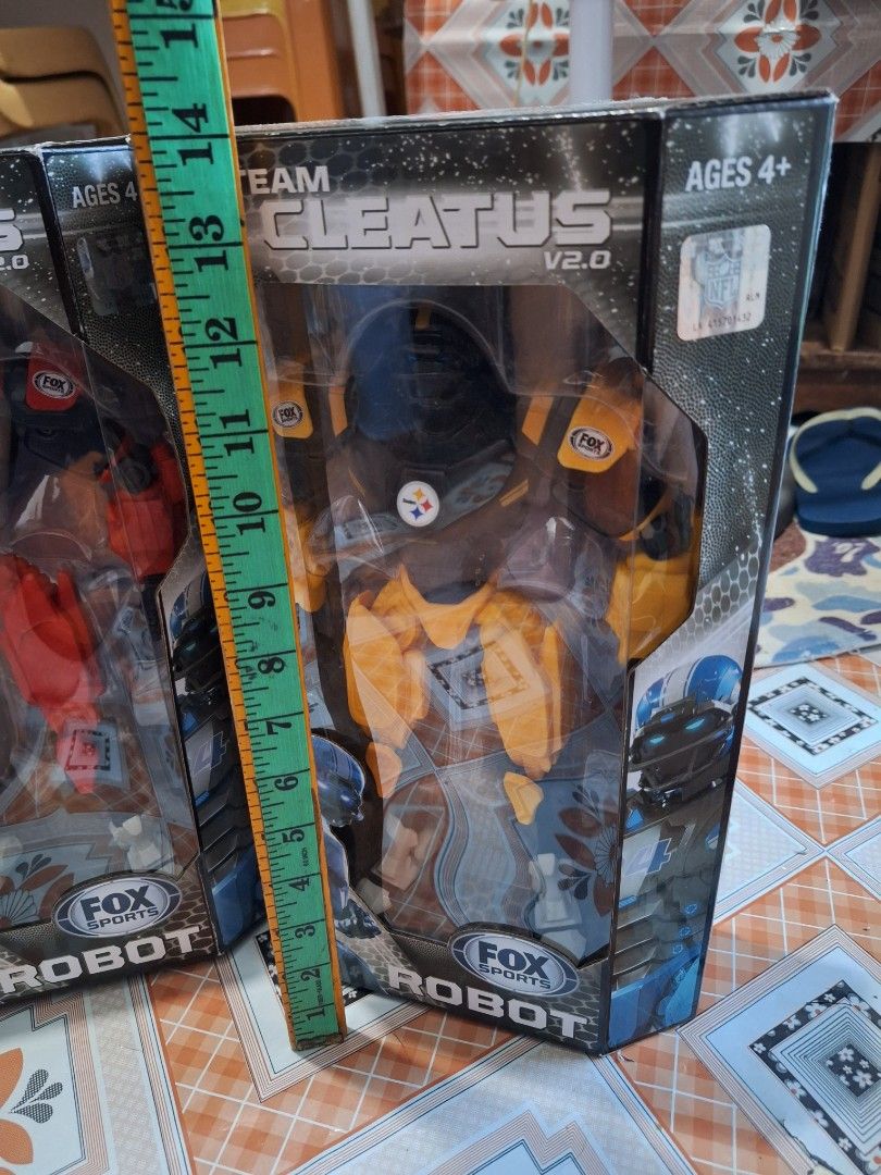 NFL FOX Sports 10" Robot Cleatus Action Figure V2, Hobbies & Toys, Toys