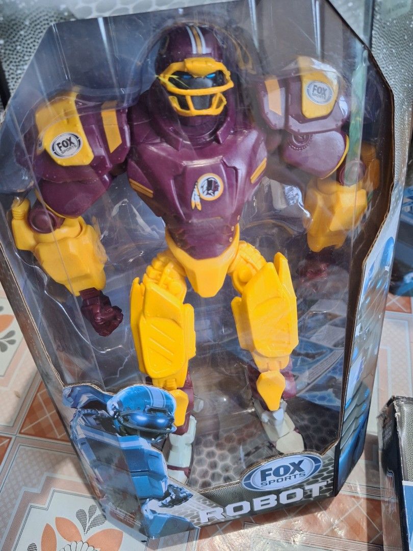 NFL FOX Sports 10" Robot Cleatus Action Figure V2, Hobbies & Toys, Toys