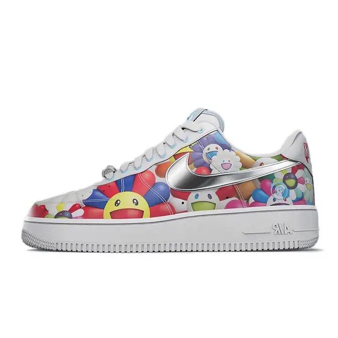 Nike Air Force 1 Low RTFKT Clone X Murakami Drip, 男裝, 鞋, 波鞋