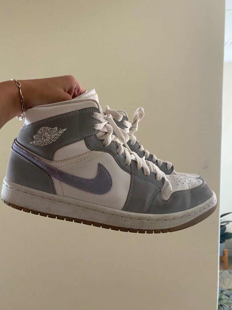 Nike air jordan 1 discount retro mid premium cool grey