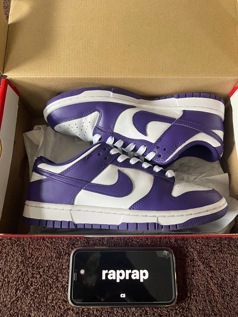 dunk low nike purple