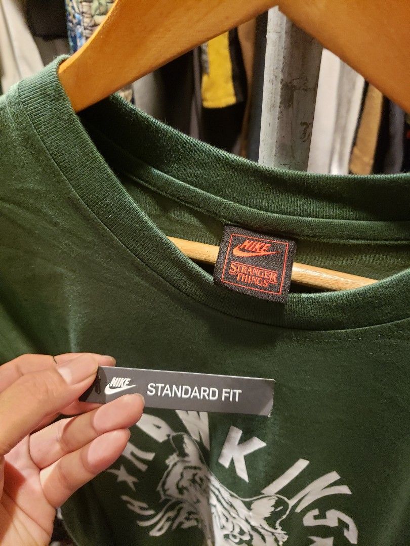 Nike x Stranger things Men s Fashion Tops Sets Tshirts Polo